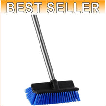 Load image into Gallery viewer, Heavy Duty Commercial Floor Scrub Brush - 57" Stainless Steel Adjustable Handle