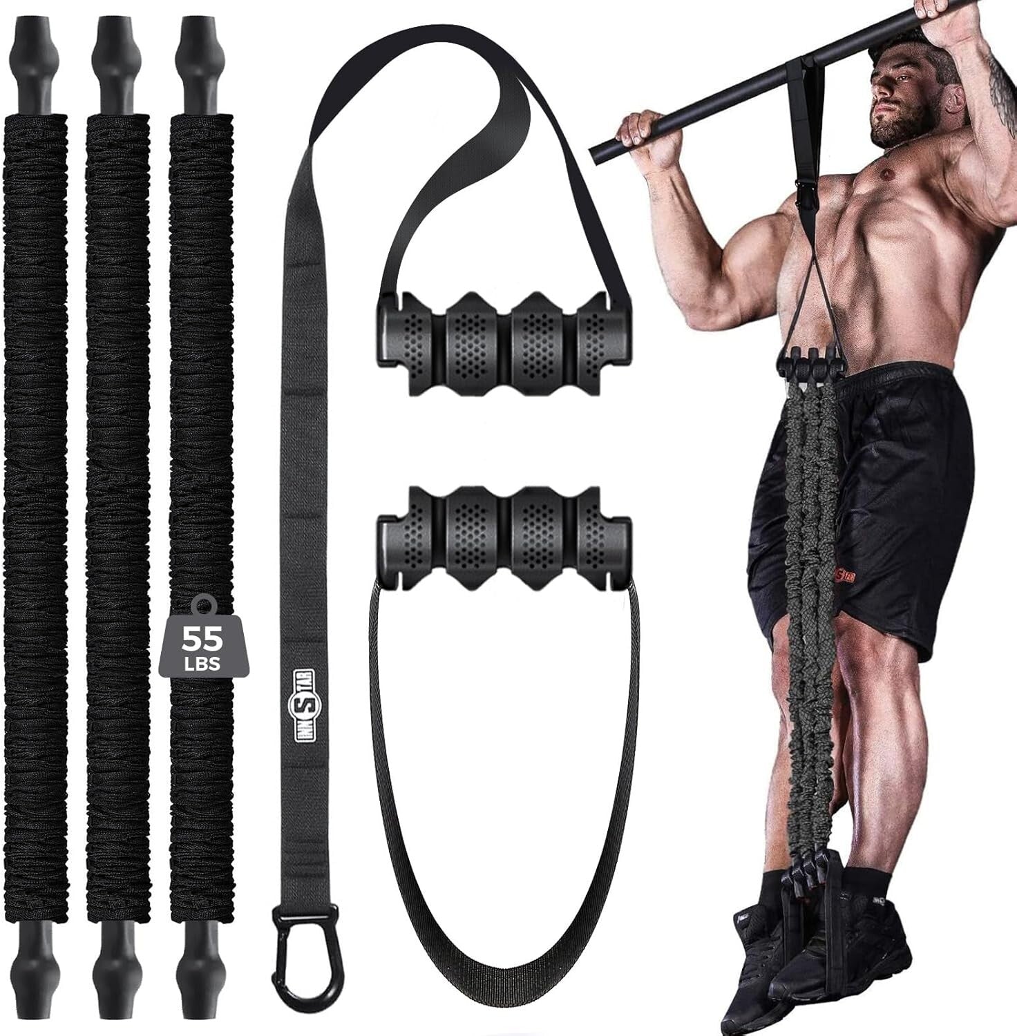 Professional Adjustable Strength Bands for Pull-Ups – Ultimate Fitness Tool