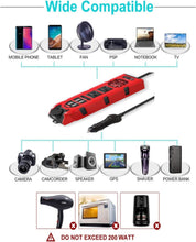 Load image into Gallery viewer, 200W Car Inverter with Dual AC Sockets &amp; Type C Port - Ultimate Power Solution