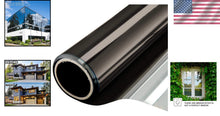 Load image into Gallery viewer, Durable Non-Adhesive One Way Window Tint for Home &amp; Office - 6 Mil Thickness