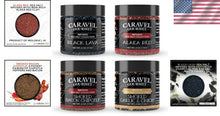Load image into Gallery viewer, Signature Sea Salt Sampler: Smoked Bacon Chipotle, Garlic Herb &amp; Spicy Varieties