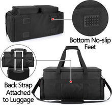 Load image into Gallery viewer, Versatile Travel Gig Bag for DJ Gear with Removable Dividers and Easy Carrying