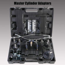 Load image into Gallery viewer, Professional Pneumatic Brake Bleeder Kit with Oil Collection Bottle &amp; Adapters