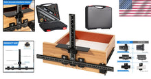 Load image into Gallery viewer, Versatile 14-Piece Cabinet Hardware Jig Tool Set with Automatic Center Punch