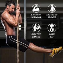 Load image into Gallery viewer, Durable 10FT Sisal Climbing Rope for Agility &amp; Strength Training Exercises
