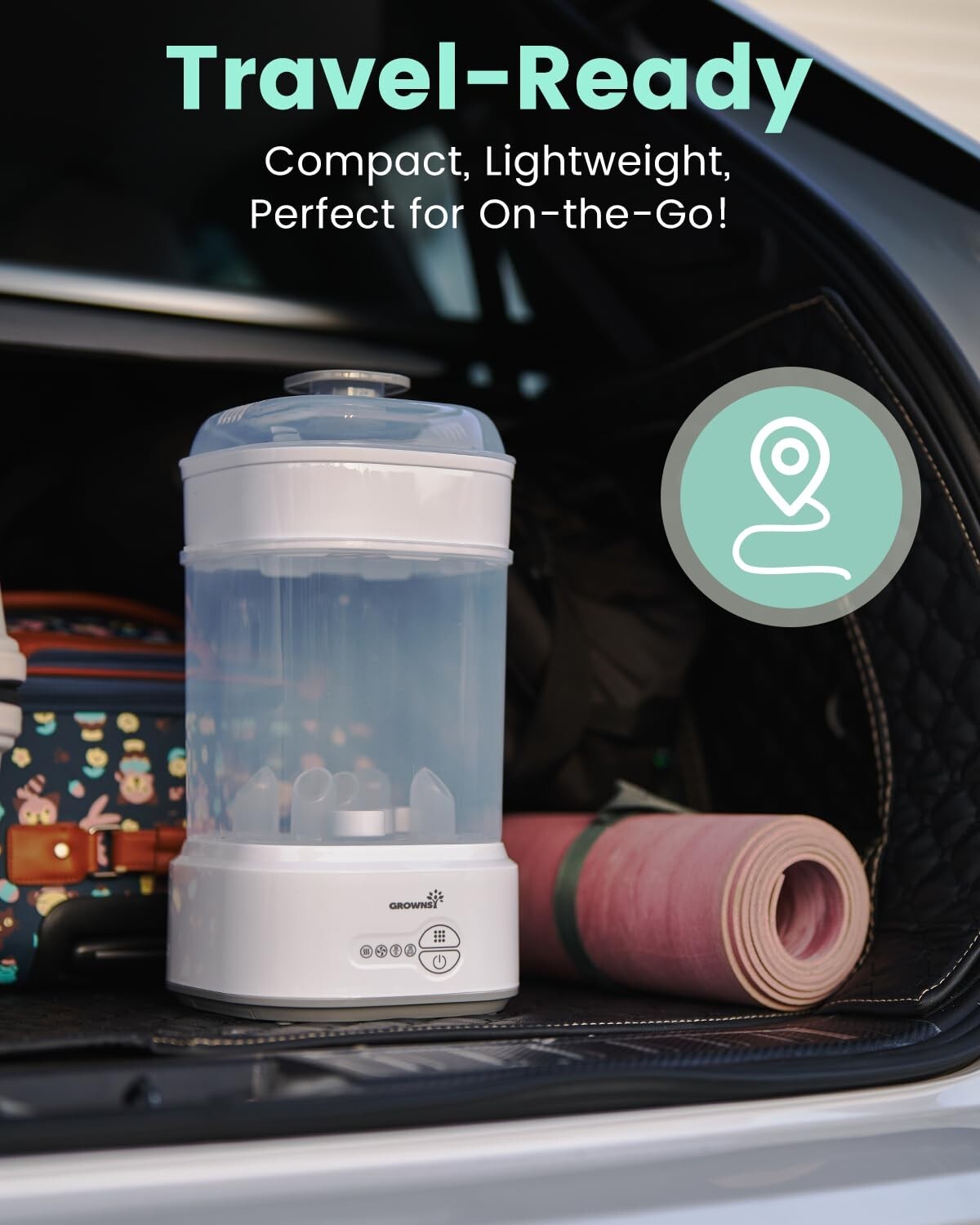 Efficient Baby Bottle Sterilizer & Dryer - Hassle-Free Hygiene for New Parents