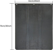 Load image into Gallery viewer, Universal Fit Rubber Splash Mudflaps - Includes Metal Brackets for Easy Install