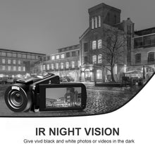 Load image into Gallery viewer, 30MP 1080P Camcorder with Microphone &amp; Mini Tripod - Ideal Vlogging Companion