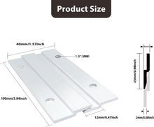 Load image into Gallery viewer, Screw-in Aluminum French Cleat Hanger - 30 Pairs for Art, Mirrors &amp; Panels