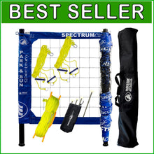 Load image into Gallery viewer, Lightweight Portable Volleyball Net with Reinforced Tension for Competitive Play