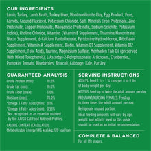 Load image into Gallery viewer, High Protein Grain-Free Cat Food - Original Lamb Pate, Pack of 24 Cans per 3 oz