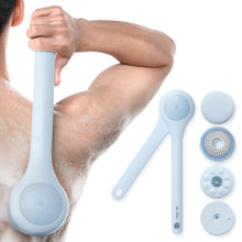 Load image into Gallery viewer, Elegant Electric Back Scrubber with 3 Brush Heads - Battery Powered &amp; Waterproof