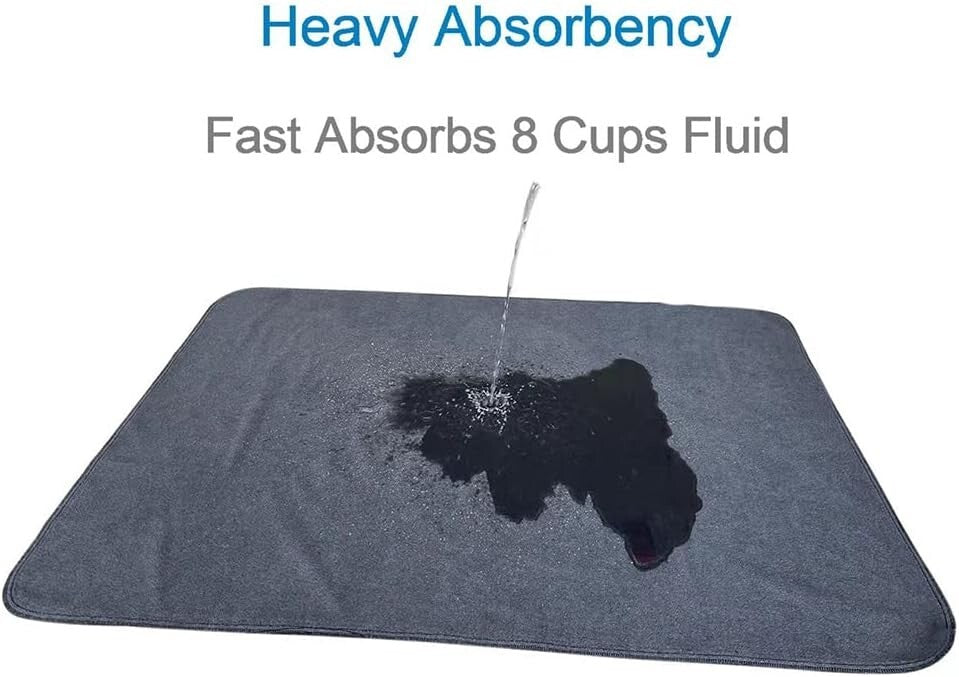 Eco-Friendly 54"x54" Multi-Use Pet Pad Set - Waterproof, Non-Slip, and Reusable