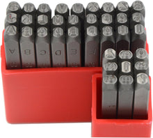 Load image into Gallery viewer, Professional 36-Piece Impact-Resistant Stamping Kit with Storage Case – 3mm Size