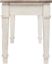 Load image into Gallery viewer, Skempton Farmhouse Storage Bench - Stylish Acacia Wood with Hidden Storage