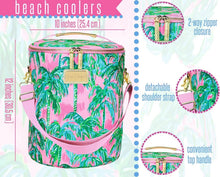 Load image into Gallery viewer, Large Capacity Soft Cooler - Insulated &amp; Stylish Beach Bag with Double Closure