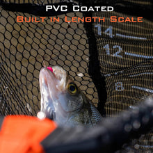 Load image into Gallery viewer, Lightweight Fish Landing Net with Triangle Design &amp; Built-in Length Measurement