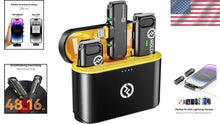 Load image into Gallery viewer, Active Noise Cancelling Lavalier Mic - 32H Battery, Ideal for iPhone/iPad Users