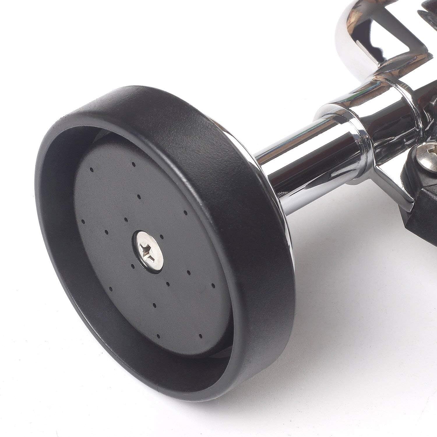 Commercial Kitchen Pre-Rinse Spray Valve with Black Polished Finish - Wall Mount