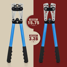 Load image into Gallery viewer, All-in-One Battery Cable Crimper &amp; Stripper with Carrying Case - 34 Piece Set