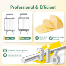 Load image into Gallery viewer, Heavy-Duty Cheese Slicer with Stainless Steel Blade - Commercial Quality Cutter