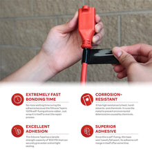 Load image into Gallery viewer, Flexible &amp; Quick-Bonding Waterproof Silicone Tape for Plumbing &amp; Electrical Use