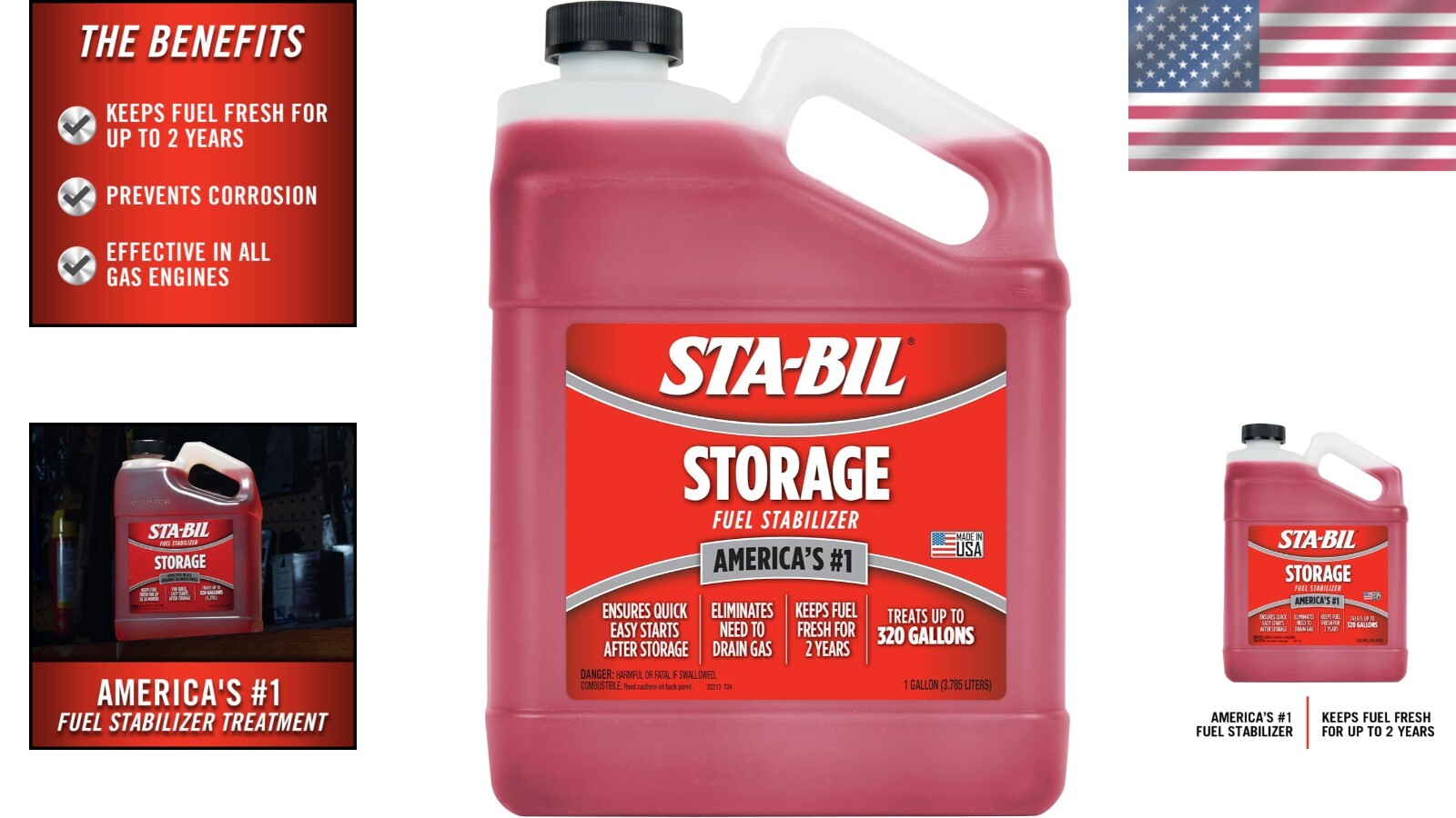 Ultimate 1 Gallon Gasoline Treatment: 24 Months Freshness & Complete Engine Care