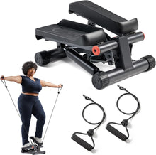 Load image into Gallery viewer, Space-Saving Mini Stepper with Digital Monitor and Free Workouts via SunnyFit