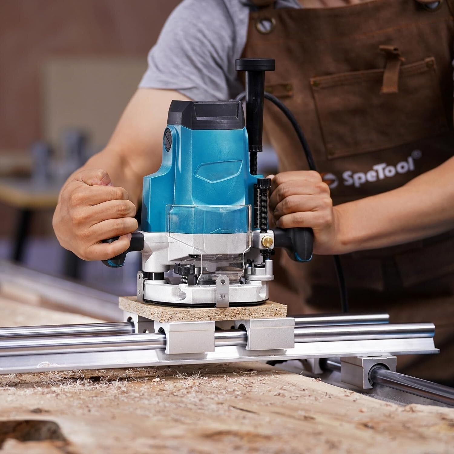 1/4" Shank 1-1/4" Spoilboard Surfacing Router Bit - Precision Woodworking Tool