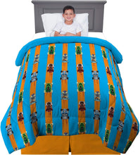 Load image into Gallery viewer, Twin/Full Hot Wheels Kids Comforter – Reversible Microfiber with Race Car Design