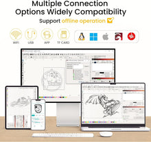 Load image into Gallery viewer, High-Precision DIY Laser Engraver with Touch Screen &amp; 15.75" x 15.75" Area