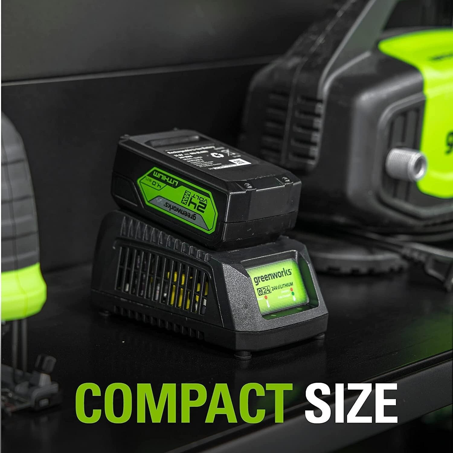 G24 24V Lithium-Ion Battery Charger - Perfect for Tools, Lightweight Design