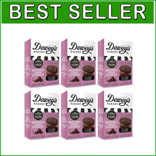 Crispy Brownie Cookie Thins - No Artificial Flavors, Healthy Snacking Delight