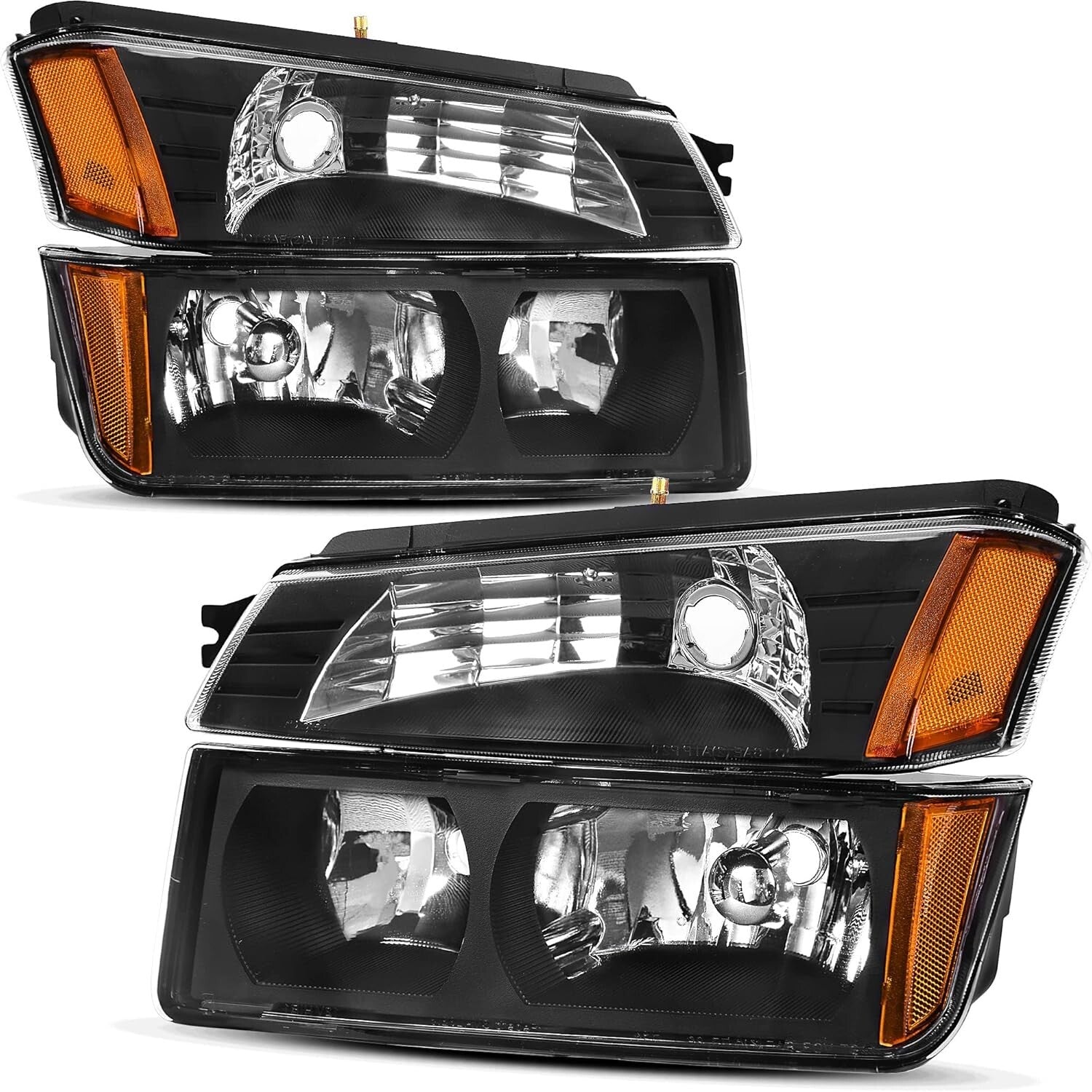 Enhanced Visibility Headlight Assembly for Chevy Avalanche 2002-2006 - Easy Fit