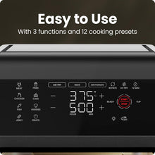 Load image into Gallery viewer, Family-Sized 12-Quart Air Fryer Oven - 6 Functions, Touch Control &amp; Easy Cleanup