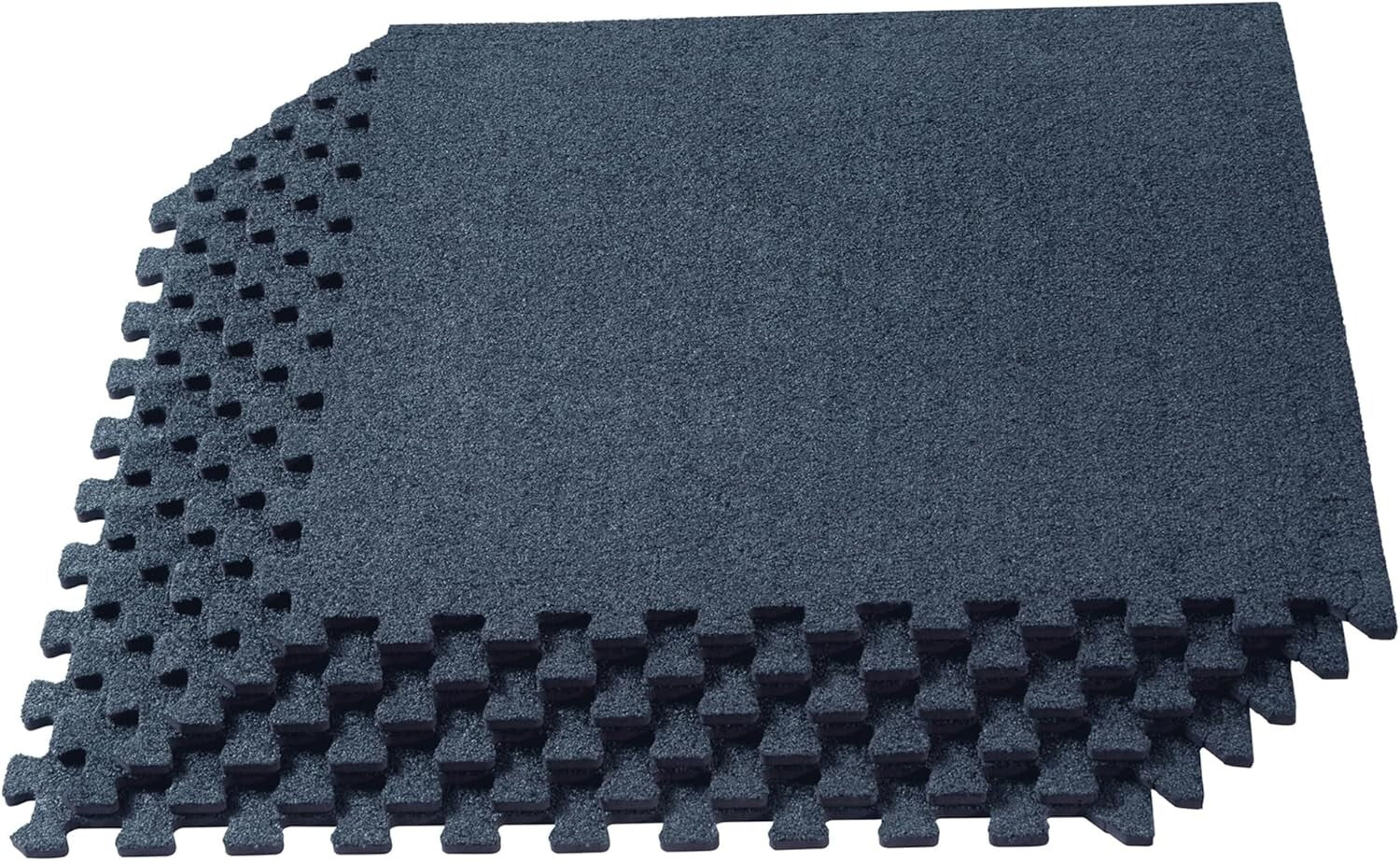 Durable Interlocking Foam Carpet Tiles - 25 Padded Squares for Comfort & Safety