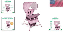 Load image into Gallery viewer, Canyon Rose Toddler Chair: A Stylish, Portable Solution for Active Families