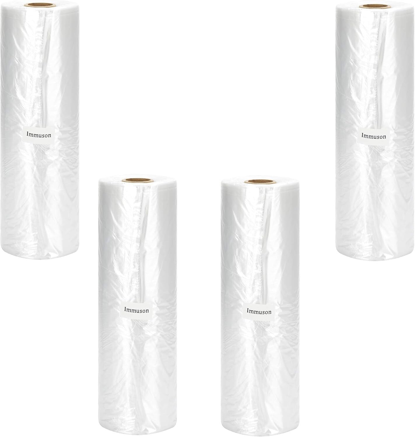 Durable 12x20 Clear Food Storage Bags – 1400 Bags on 4 Rolls for Freshness