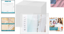 Load image into Gallery viewer, Lightweight Clear Poly Envelopes - 100 A4 Snap Closure Folders for Easy Access