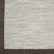 Load image into Gallery viewer, Versatile Light Grey 2'2" x 10' Area Rug - Ideal for Indoor and Outdoor Spaces