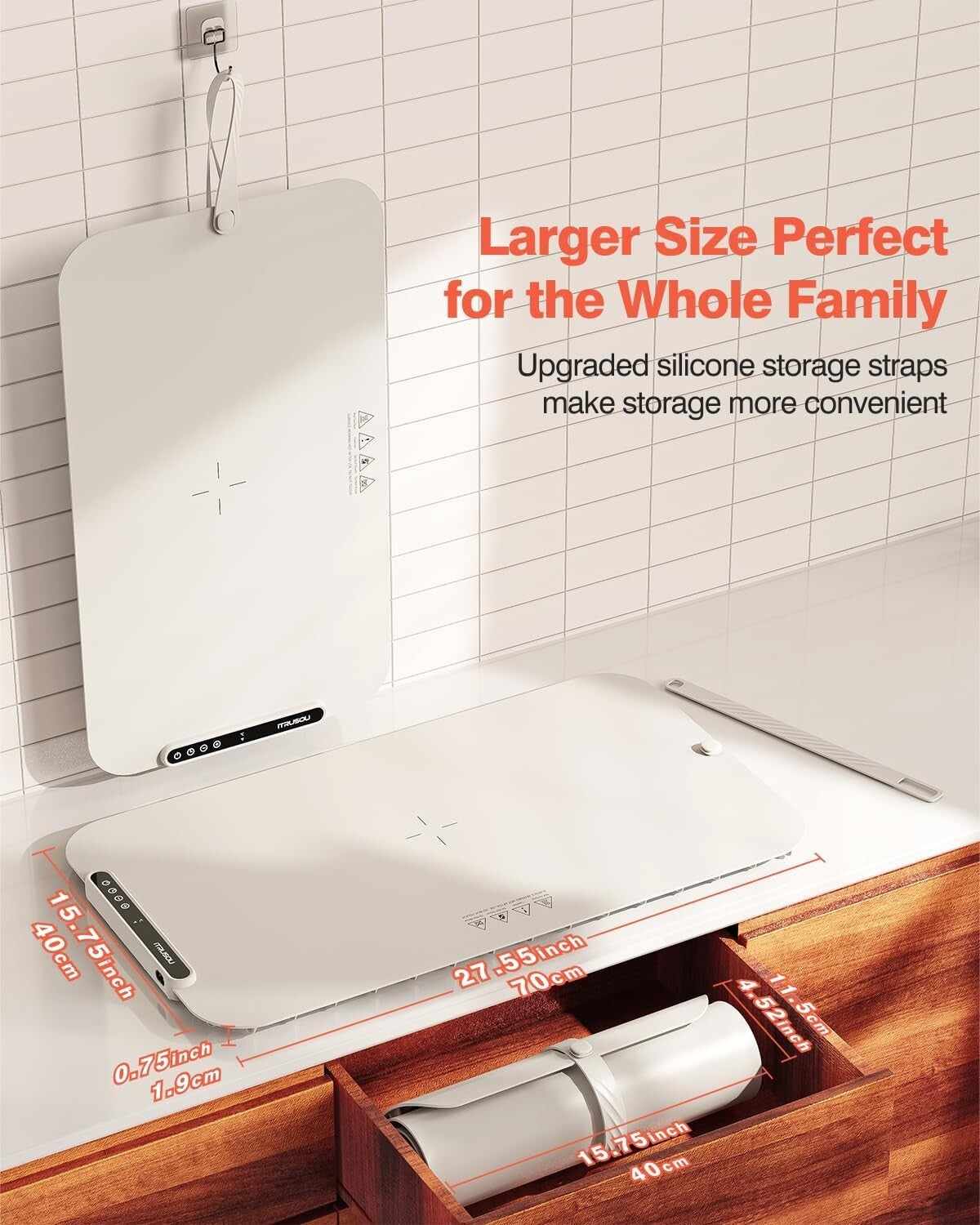 Electric Warming Mat with Timer - Perfect for Parties, Buffets & Daily Use