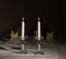 Load image into Gallery viewer, 72 Classic White 6-Inch Taper Candles – Dripless &amp; Smokeless for Any Occasion