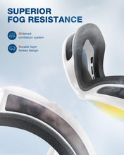 Load image into Gallery viewer, Comfy OTG Ski Goggles with Anti-Fog &amp; UV Protection - Ideal for Youth &amp; Adults