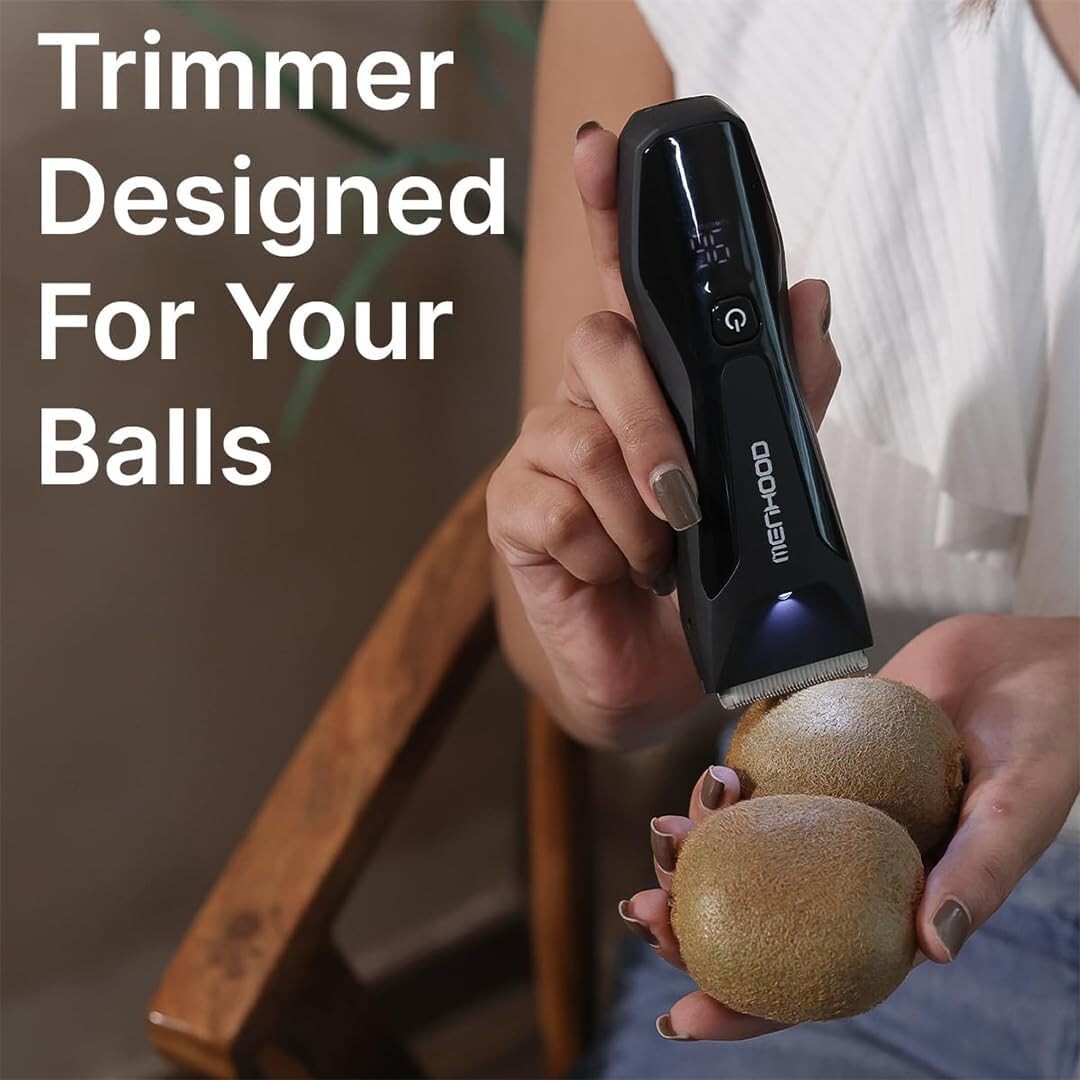All-in-One Body & Groin Trimmer 2.0 - Ceramic Heads, Shower-Friendly & Reliable