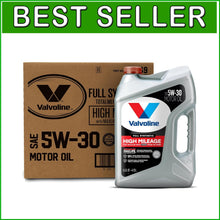 Load image into Gallery viewer, High Mileage Motor Oil with MaxLife Technology - 3 Pack of 5W-30 Synthetic Oil