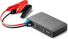 Load image into Gallery viewer, Compact Car Jump Starter with LED Light &amp; USB Charging - Perfect for Road Trips