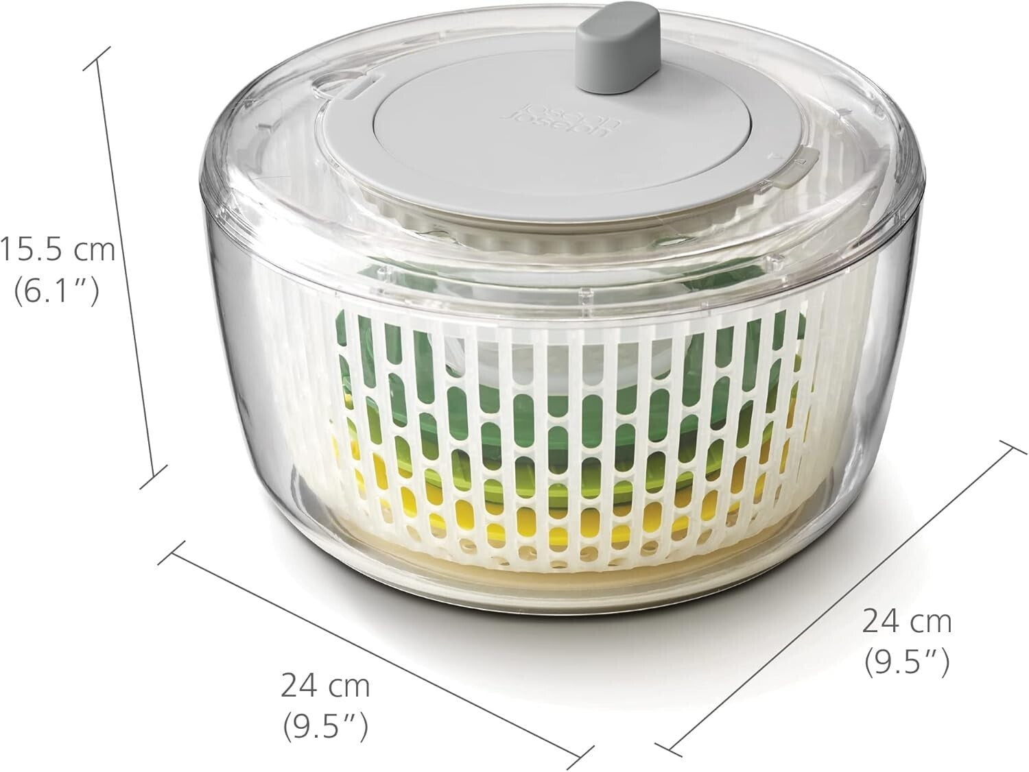 Durable 4-Piece Salad Preparation Kit: Spinner, Cutter, Grater for Fresh Meals