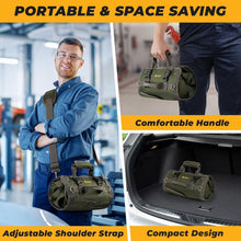Load image into Gallery viewer, Compact Roll-Up Tool Organizer with 11 Pockets | Perfect for Mechanics and Gifts