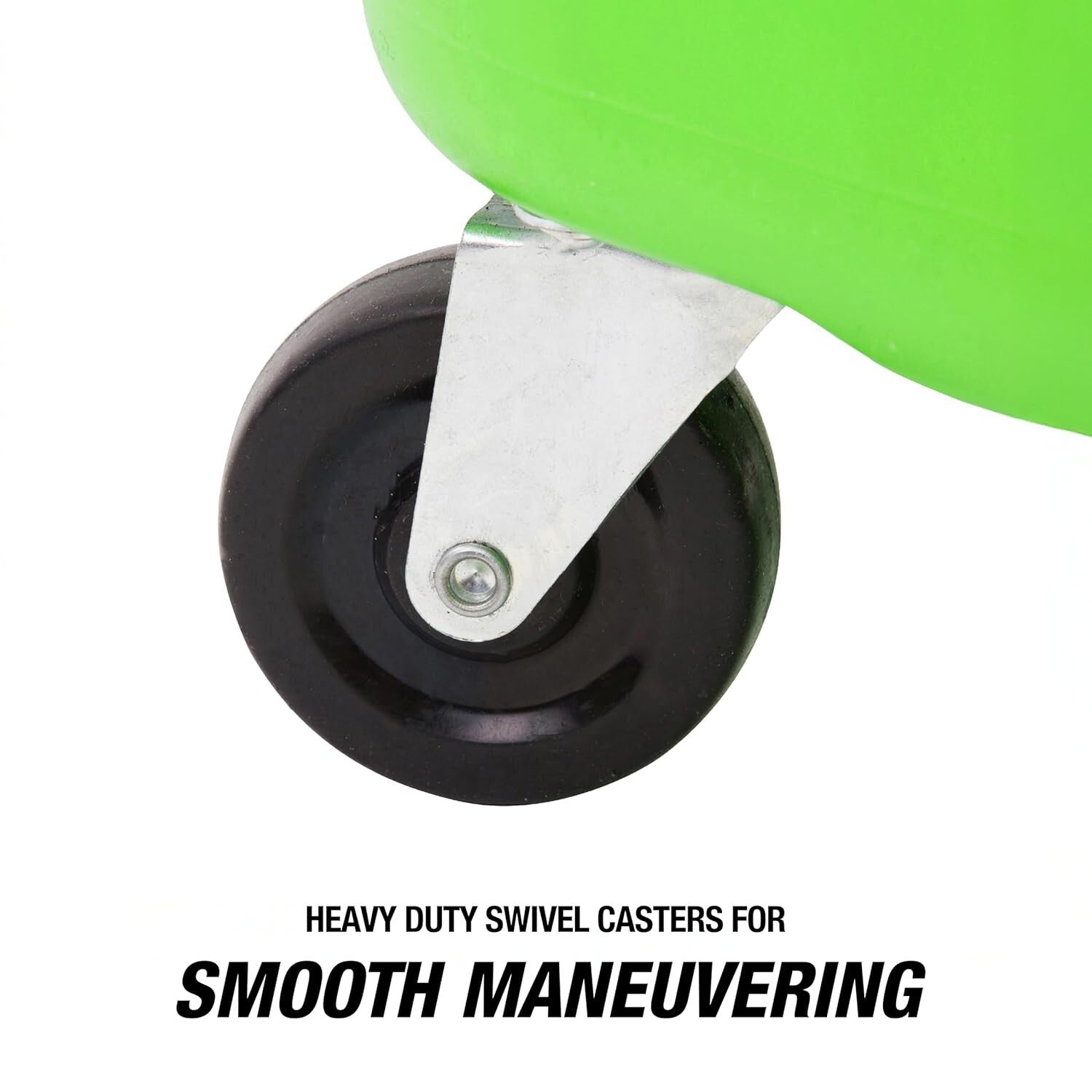 Portable Oil Drain Container with 17" Funnel & Heavy-Duty Casters for Easy Use