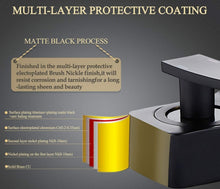 Load image into Gallery viewer, Stylish Black Matte Bathroom Faucet - Single Handle, Easy Installation Included